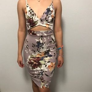 Flower Lavender Dress